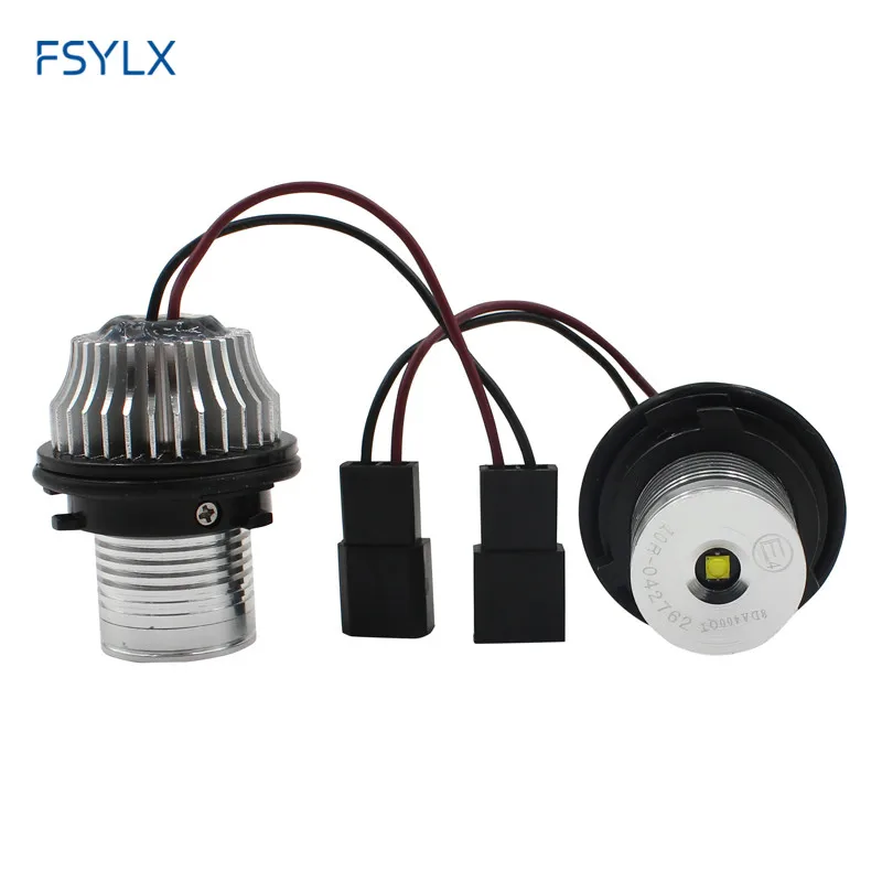 FSYLX 5 компл. 10 Вт Светодиодный Маркер DRL фара ангельские глазки для BMW E39 E53 E60 E61 E63 E64