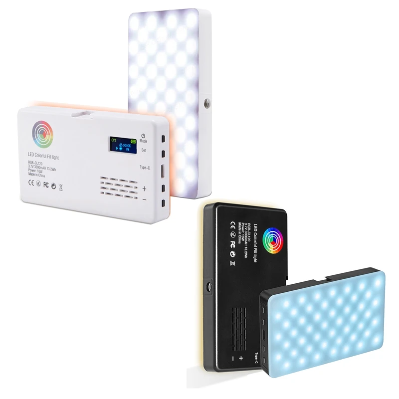Светодиодный RGB-подсветка для камеры 2500K-9000K