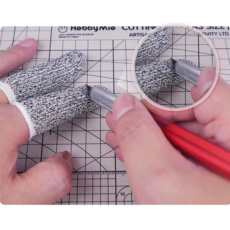 Колпачки для защиты пальцев от резки HOBBY-Mie набор военных моделей инструмент