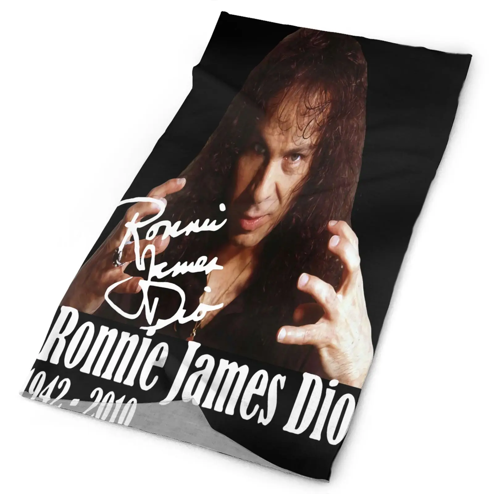 

Лучший Ronnie James Dio Band Tribute Мужская Бандана Маска для охоты шарф женский мужской шейный ободок Мужская бандана
