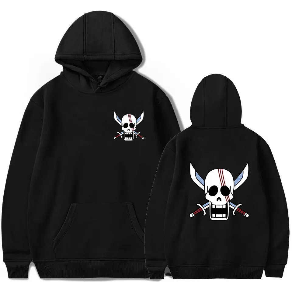 

2022 New Anime Monkey D Luffy Hoodie Men Sweatshirts Sportswear Hip Hop Clothing Kawaii hoodies