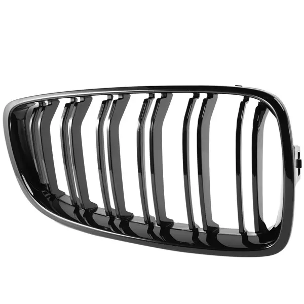 

Front Grill Grilles Kidney Grill Replacement for BMW 4 Series F32 F33 F36 F80 F82 Double Slat M4 Sport Style Bright Black