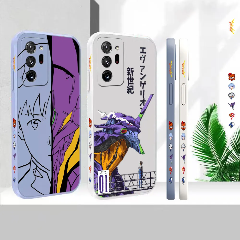 

Cover For Samsung A50 A30 A20S A14 Note 20 10 9 M32 M22 M40S M80S M60S Pro Plus Cartoon N-Neon G-Genesis E-Evangelion Case Funda