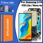 Оригинальный ЖК-дисплей с рамкой для HUAWEI P30 Lite, ЖК-дисплей, экран для HUAWEI P30 Lite, экран Nova 4e, фонарь LX2, AL01