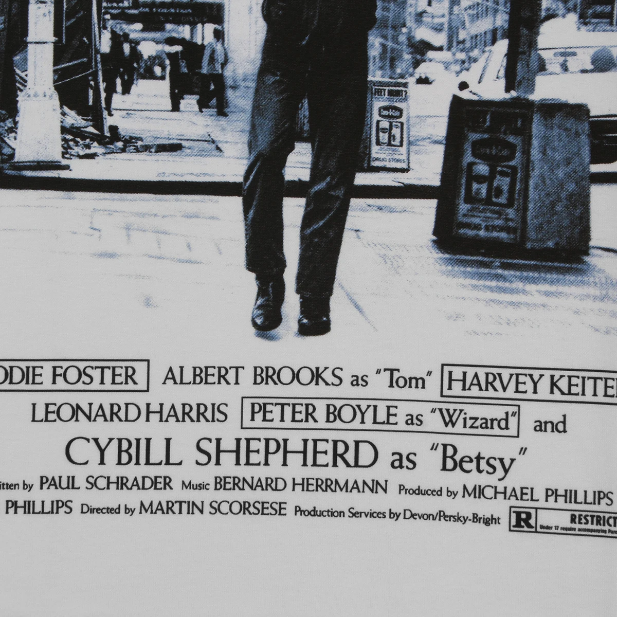 Футболка для такси летняя Хлопковая мужская футболка с принтом Роберта Де Ниро