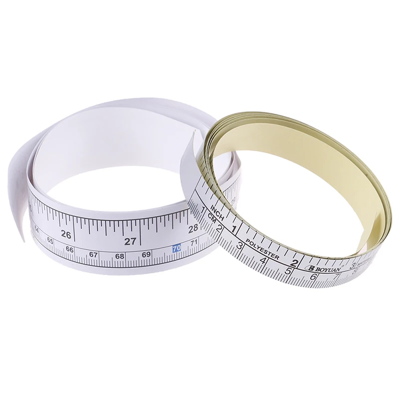 

90/151cm Self Adhesive Metric Measure Tape Vinyl Ruler For Sewing Machine Sticke
