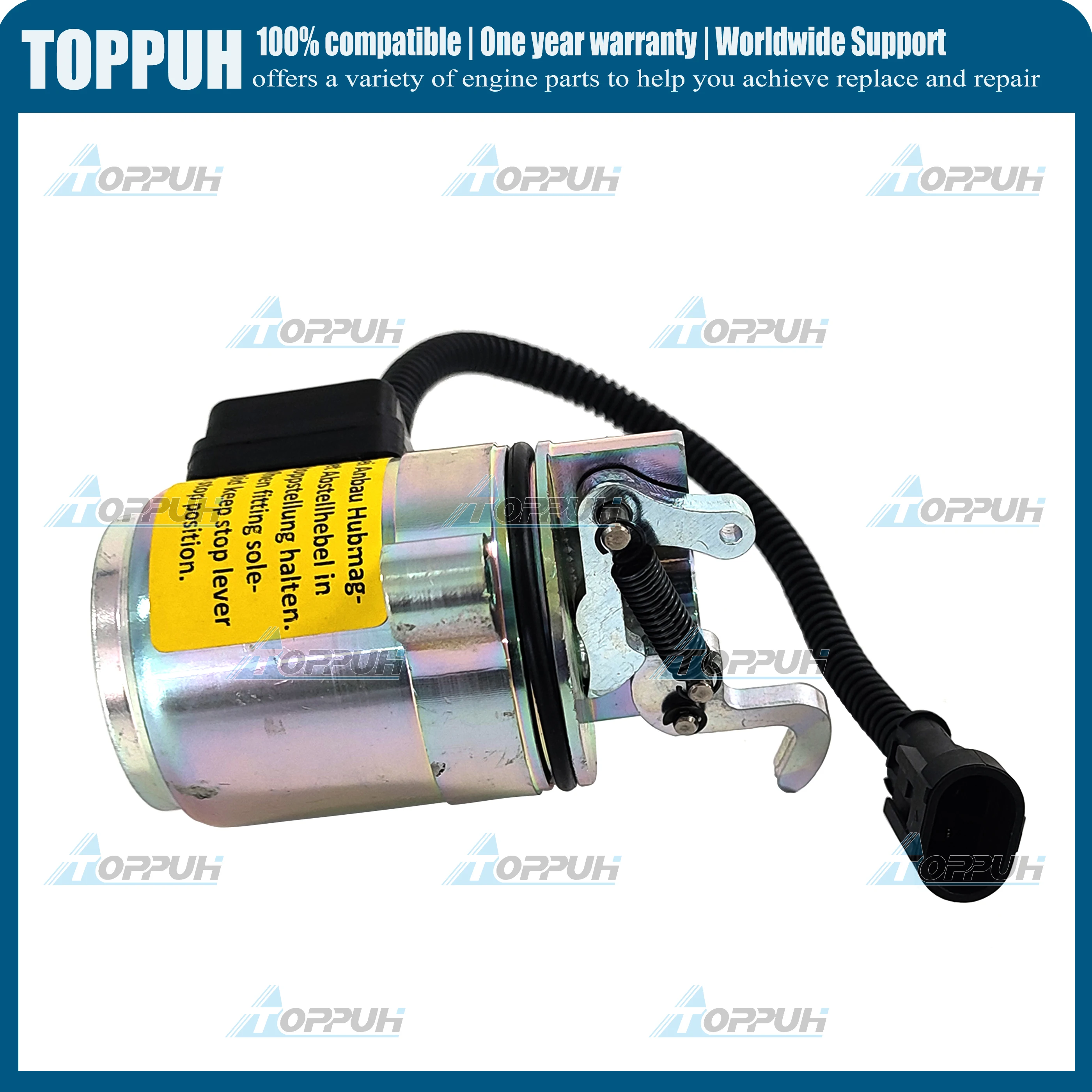 0427 2956 Соленоид отключения топлива для Duetz 1011/11 Bobcat 863 864 873 883 12 В