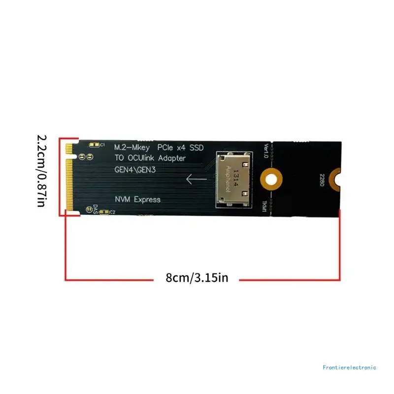 Адаптер Oculink M.2 NVME на U.2 для 2 5-дюймового SSD-конвертера (SFF 8639) Быстрая и эффективная