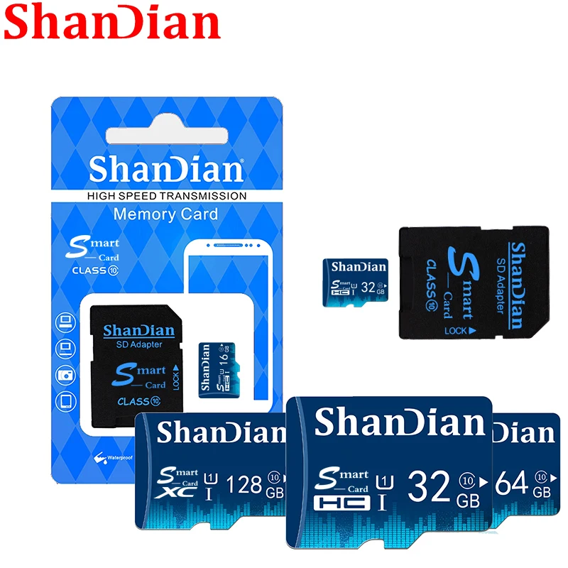 Mini TF Card High Speed Class10 256GB Memory Card 128GB 32GB Tarjeta High Quality Flash-Card 16GB 64GB Smart SD Card Reder Gifts