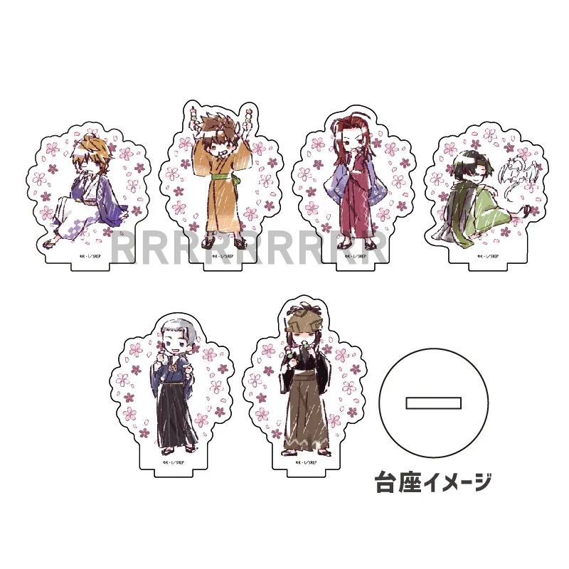 Мини Экшн-фигурка аниме Saiyuki RELOAD кукла Sha Gojyo Cho Hakkai Son Goku акриловая модель на