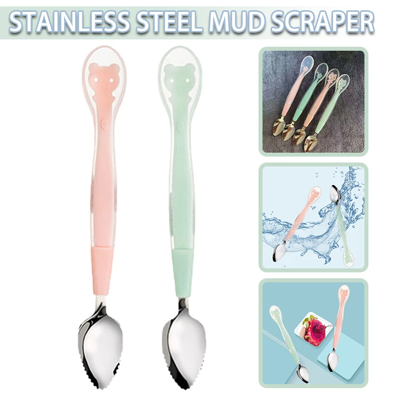 

1 шт., детская силиконовая ложка для кормления фруктов