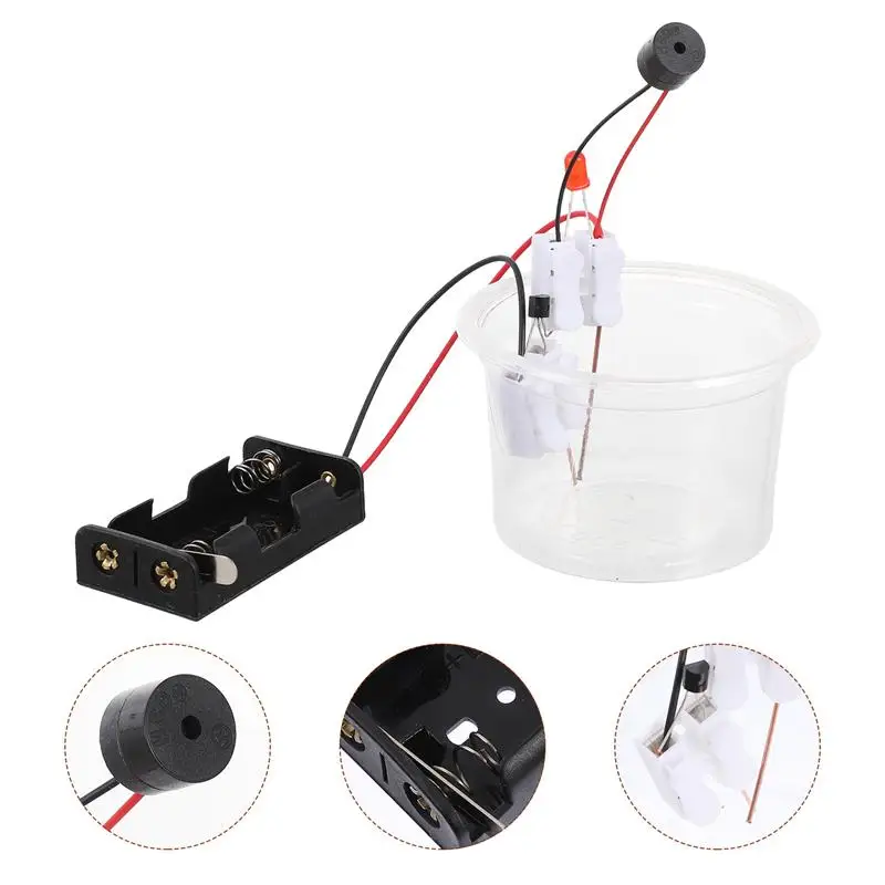

1 Set Science Physics Teaching Aids Water Level Alarm STEM Learning Kit