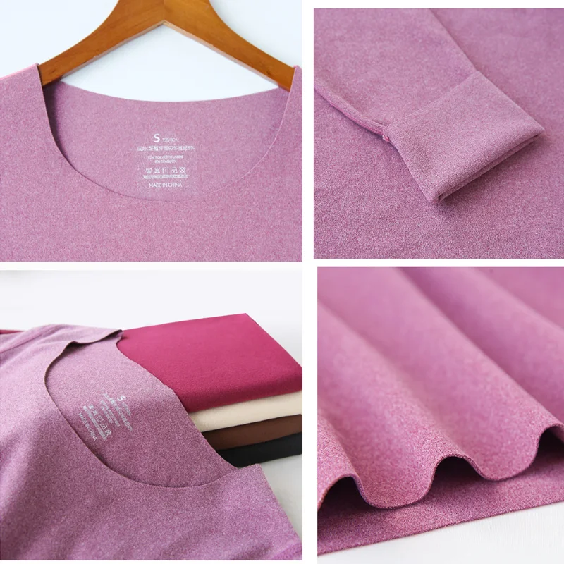 Womens Thermal Underwear Set Long Johns Set for Men Top & Bottom Base Layer Thermal Long Base Layer Winter Underwear Shirt