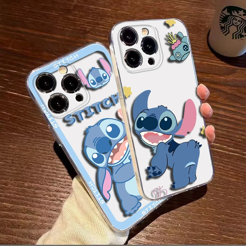 Милый мягкий чехол Disney's Lilo Stitch для Samsung A7 A70 A71 A72 A8 A9 J2 J4 J5 J6 J7 J9 M30S M31 M51 M23 A04 A14 A23 A34