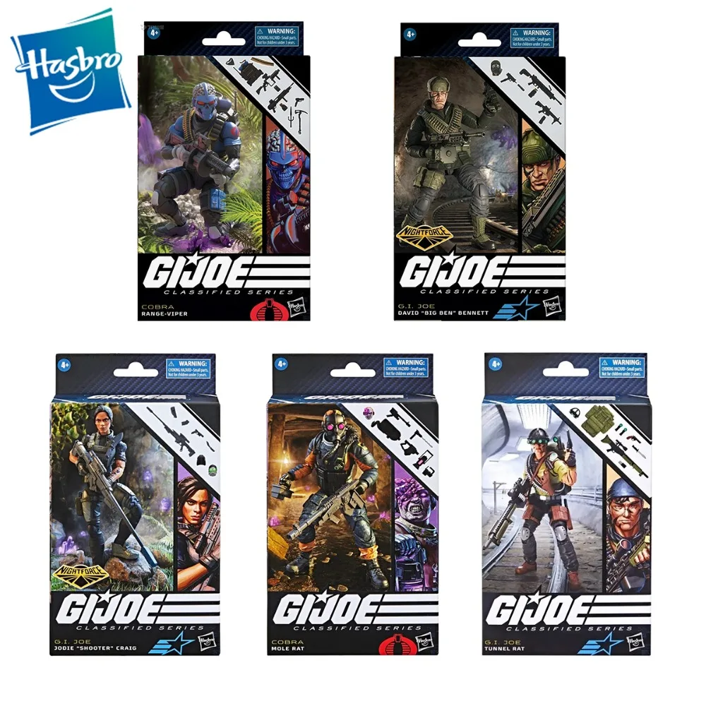 Оригинальный Хасбро Г.И. Джо Ночная сила серии Биг Бен Беннетт аниме фигурка