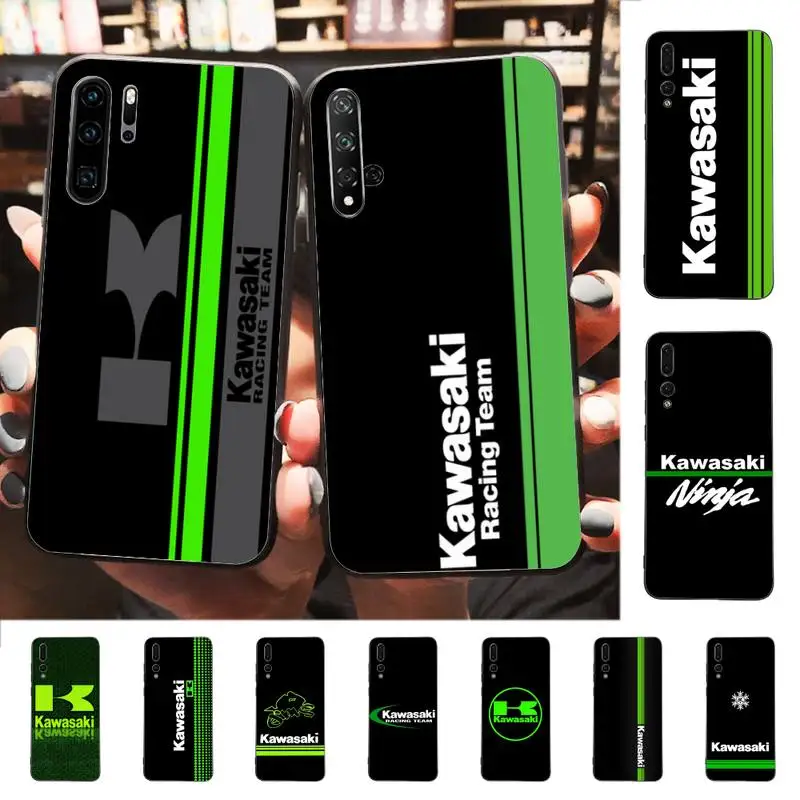 

K-Kawasaki Racing Phone Case For Huawei P 8 9 10 20 30 40 50 Pro Lite Psmart Honor 10 lite 70 Mate 20lite