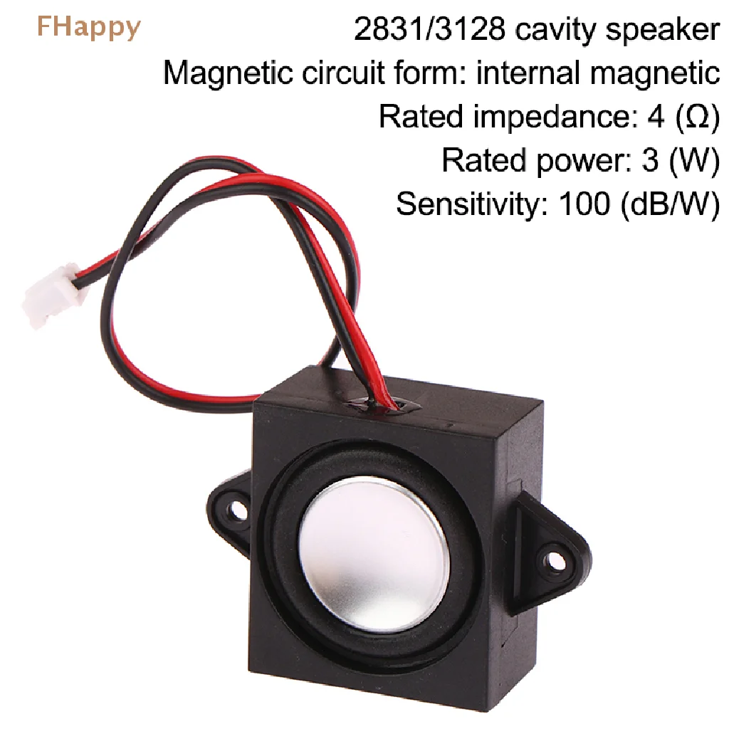 1PCS 2831/3128 Speaker 4 Ohm 3 watt 4R 3W Full Range Cavity Sound Speaker High Fidelity Speaker Accessories