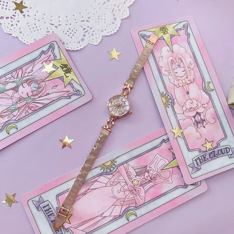 Рисунок 4 - Часы-браслеты с прозрачными карточками аниме