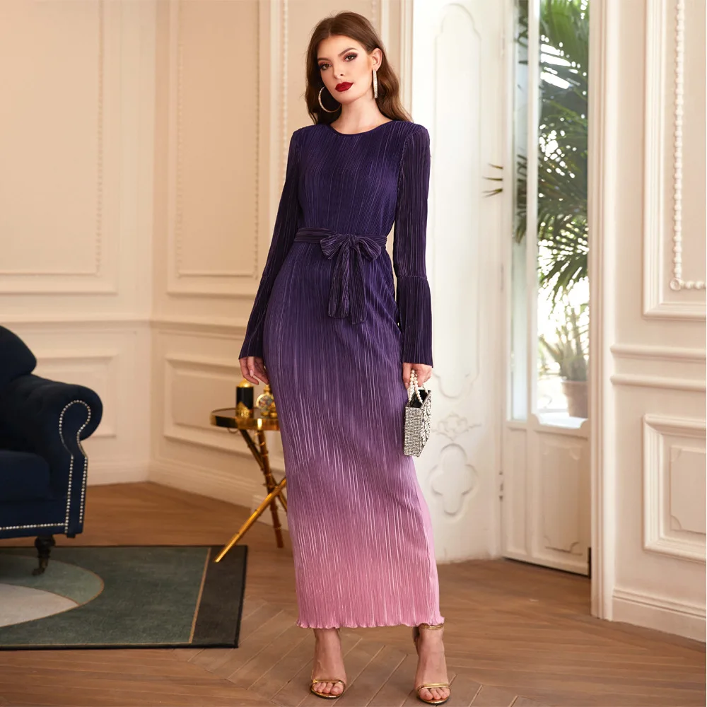 Abaya Dubai Turkey Arabic Muslim Fashion Hijab Dress Islam Clothing Maxi Dresses For Women Morocco Vestidos Robe Musulman Femme
