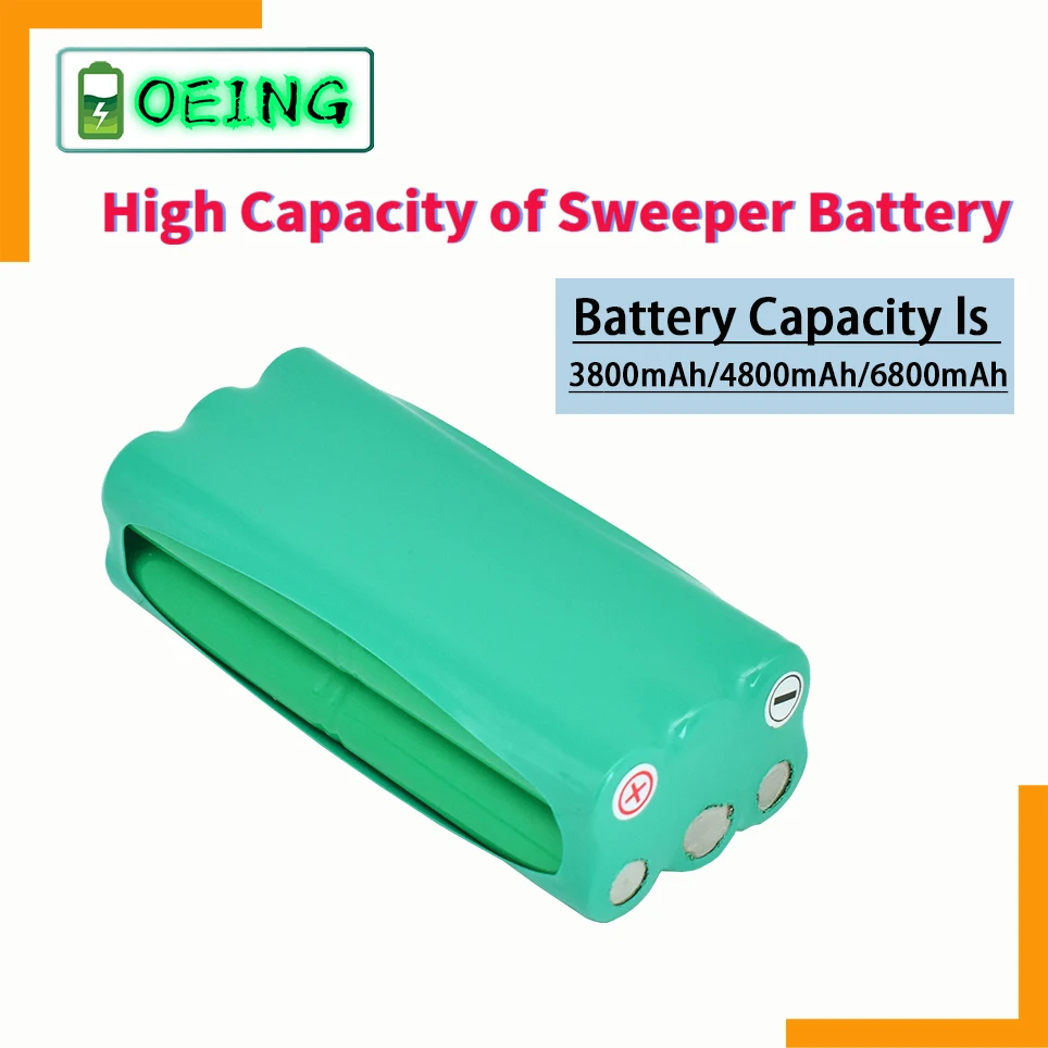 

OEING New-Type Battery 14.4V Ni-MH 6800mAh Vacuum Cleaner Robot Rechargeable Battery Pack For liberoV-M600/M606 V-botT270/271