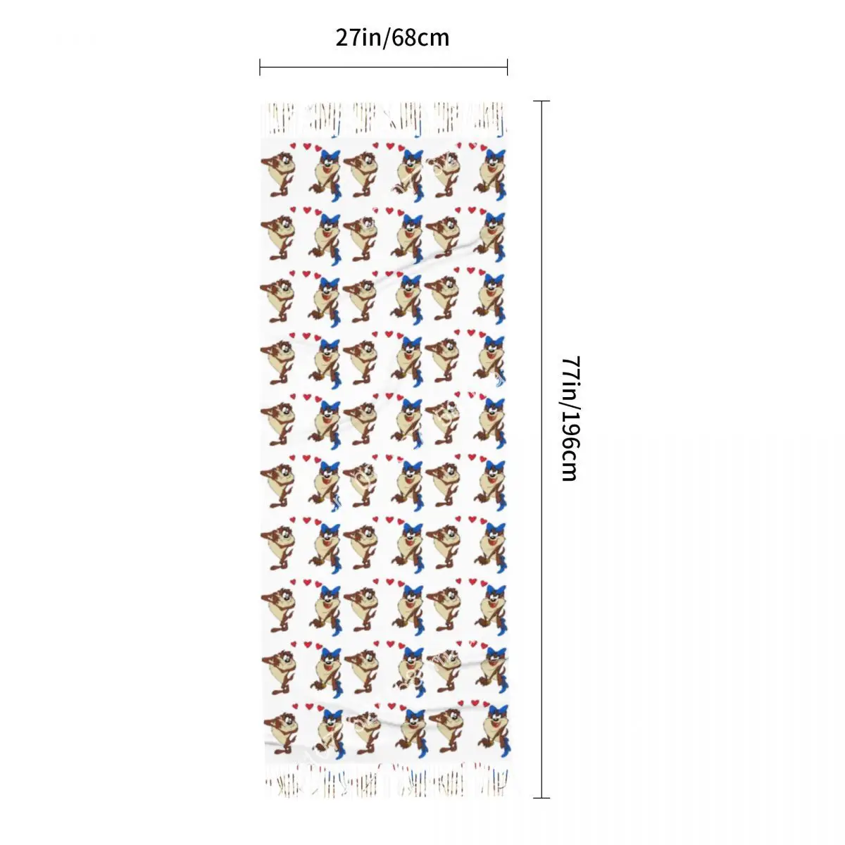 Рисунок 5 - Универсальный шарф на заказ с забавными