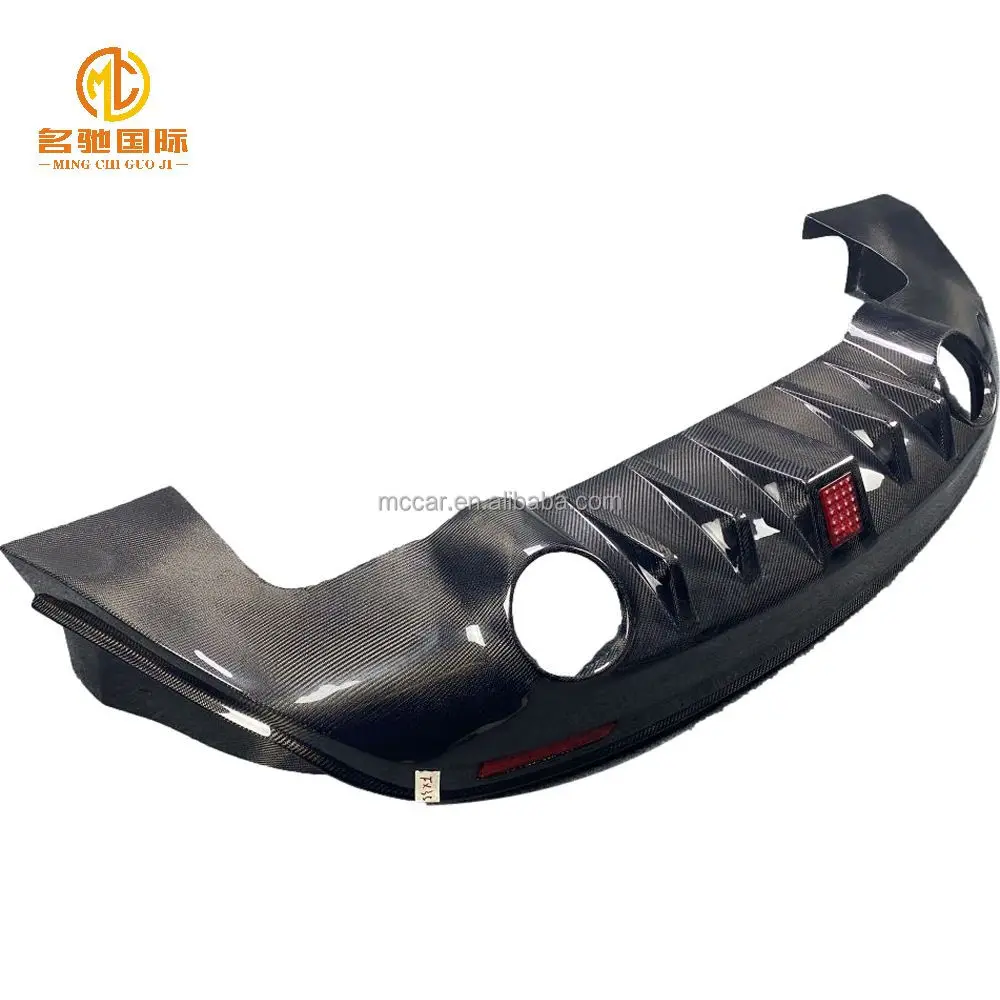 Автомобильный бампер из углеродного волокна диффузор для Infiniti FX35 FX37 QX70 задний