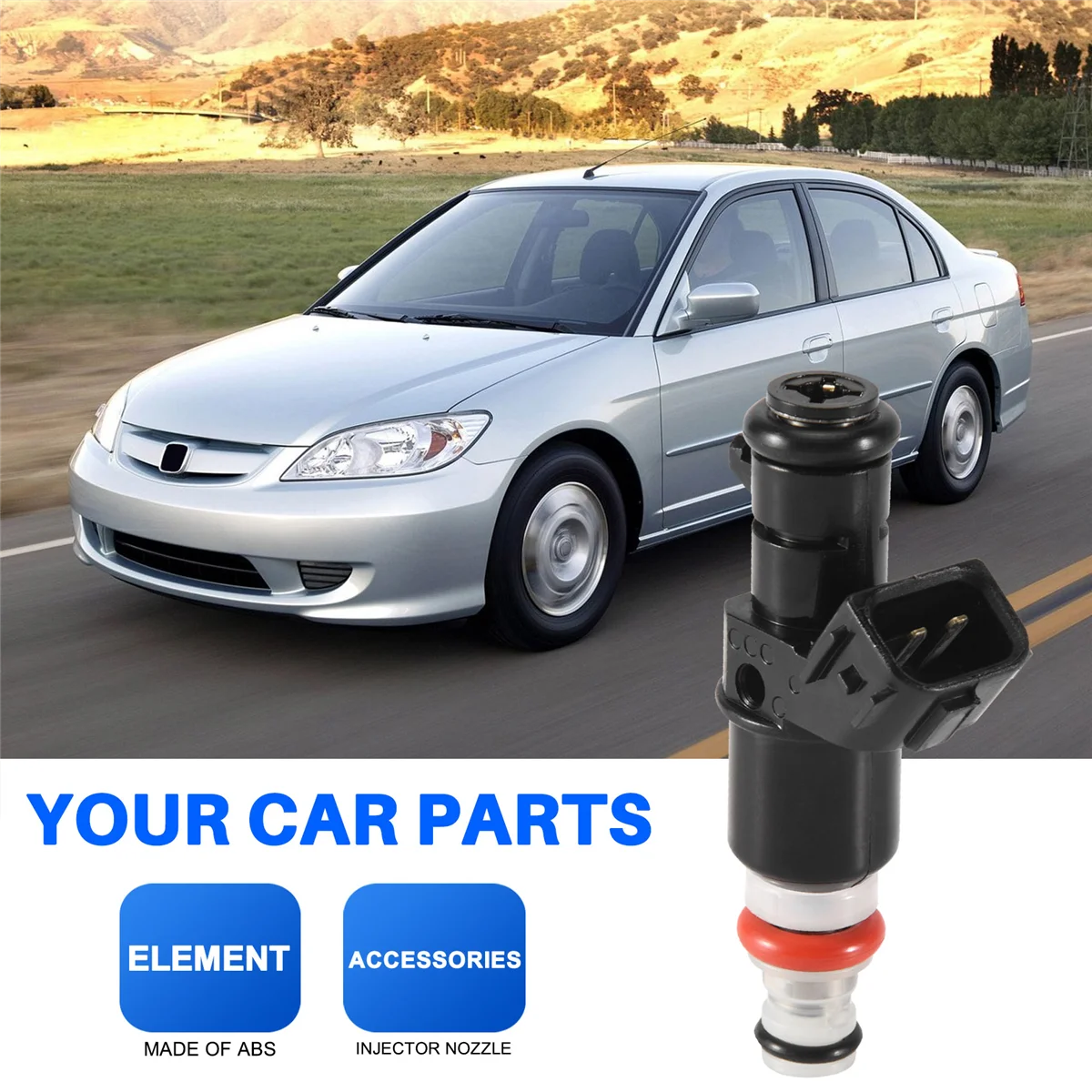 16450-RAA-A01 Новая топливная форсунка для ELEMENT ACCORD-V 2.4L RSX BASE 2.0L