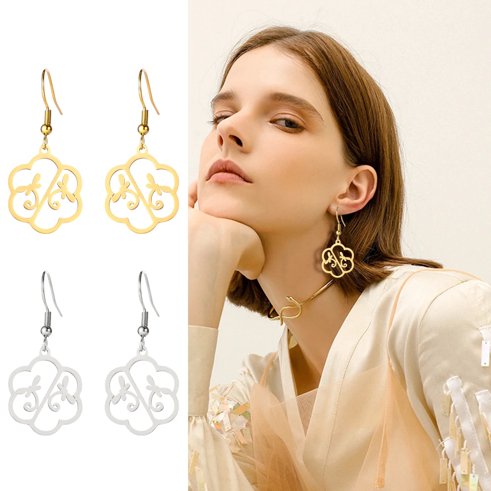 

Amaxer Stainless Steel Drop Earring For Women Dragonfly Gold Color Earring Lover's Engagement Jewelry Drop Shipping