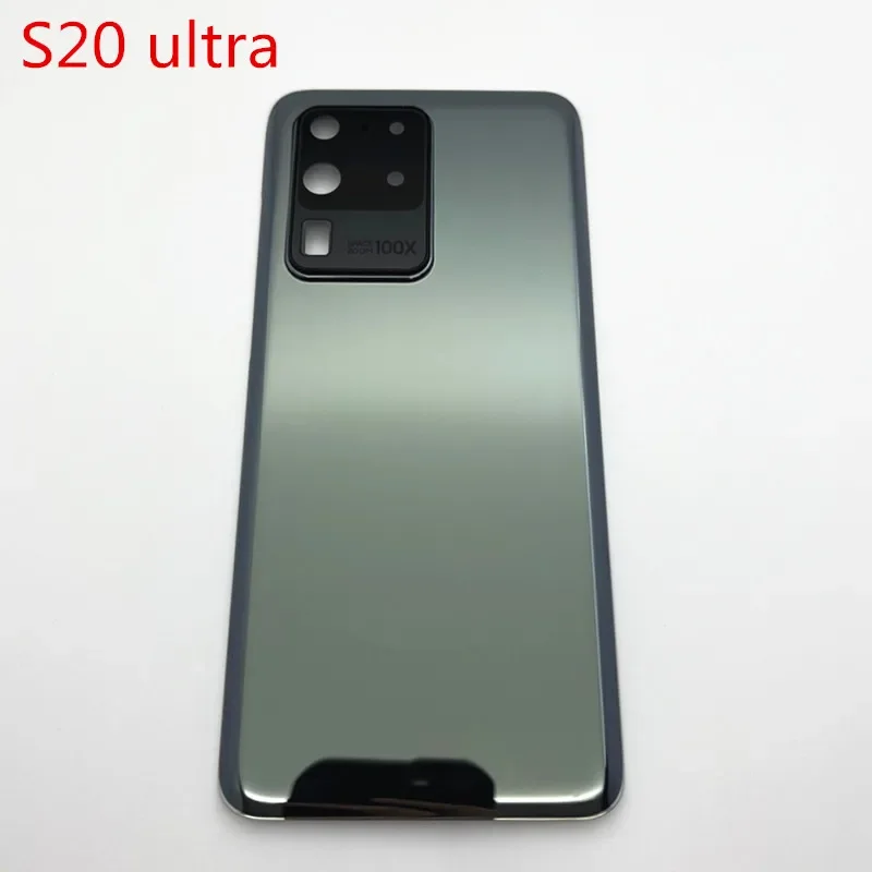 Корпус для Samsung Galaxy S20 Ultra S20Plus + Сменные запасные части задняя крышка объектива