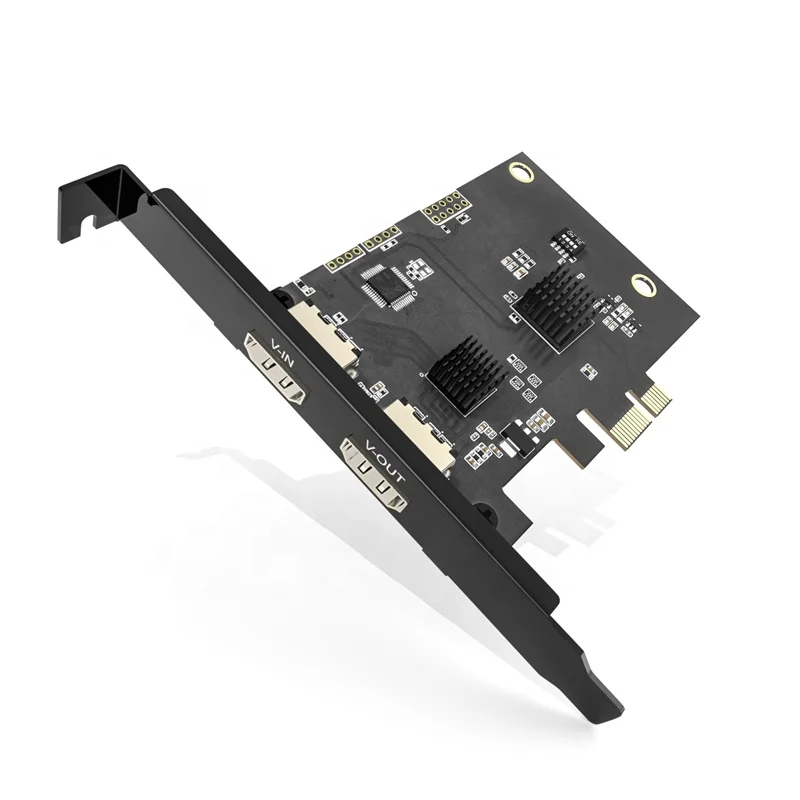 

Hot Selling 1080P60Hz Internal Input and Output 2 Channels HDMI Video Capture Card for Live Streaming