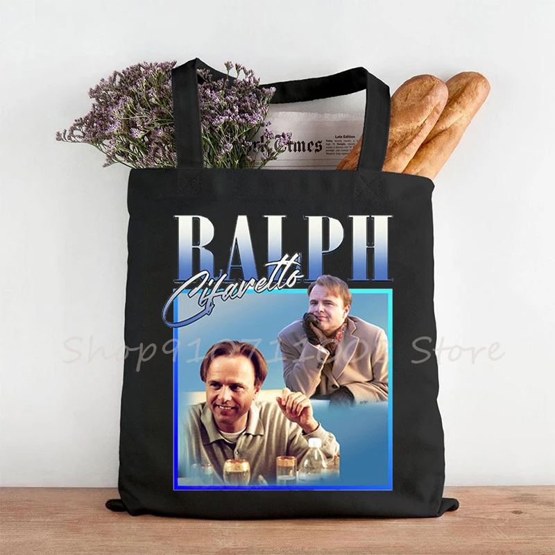 

RALPH CIFARETTO Shopper Bag Print Canvas Tote Bag Handbags Women Bag Harajuku Shoulder Bag Fans of The Sopranos Shopper Bag