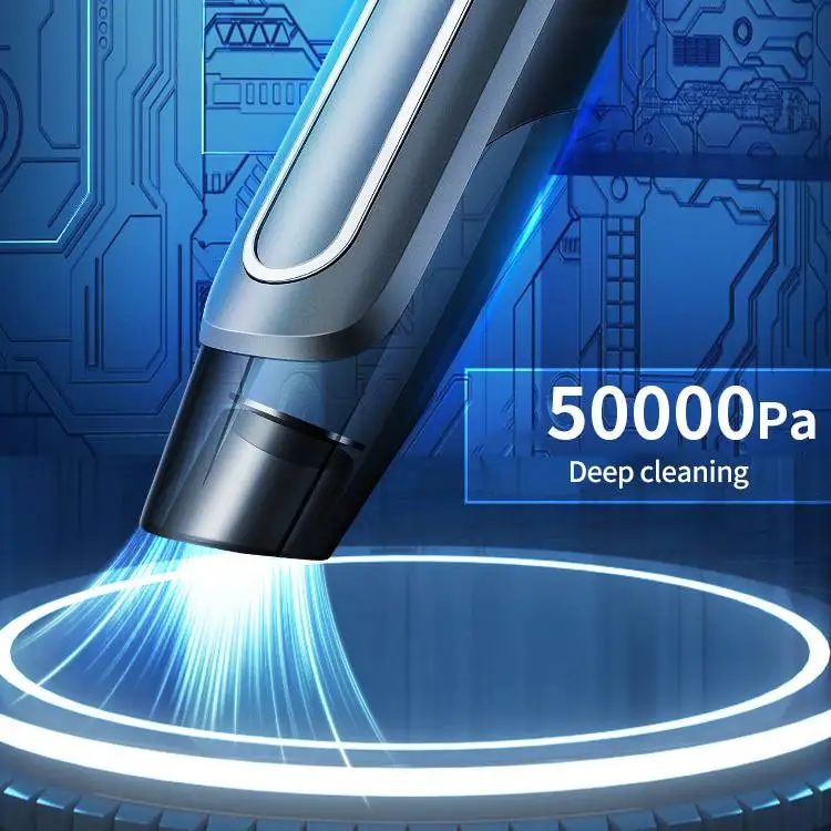 

Upgraded wireless Car Vacuum Cleaner 6000pa Powerful Suction Wet & Dry Handheld Home & Car Dual Use Portable Interior Accessorie