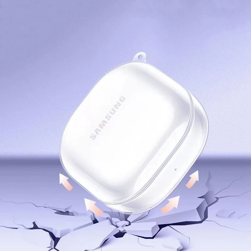 Прозрачный силиконовый чехол KingZeYi для Samsung Galaxy Buds 2 Pro