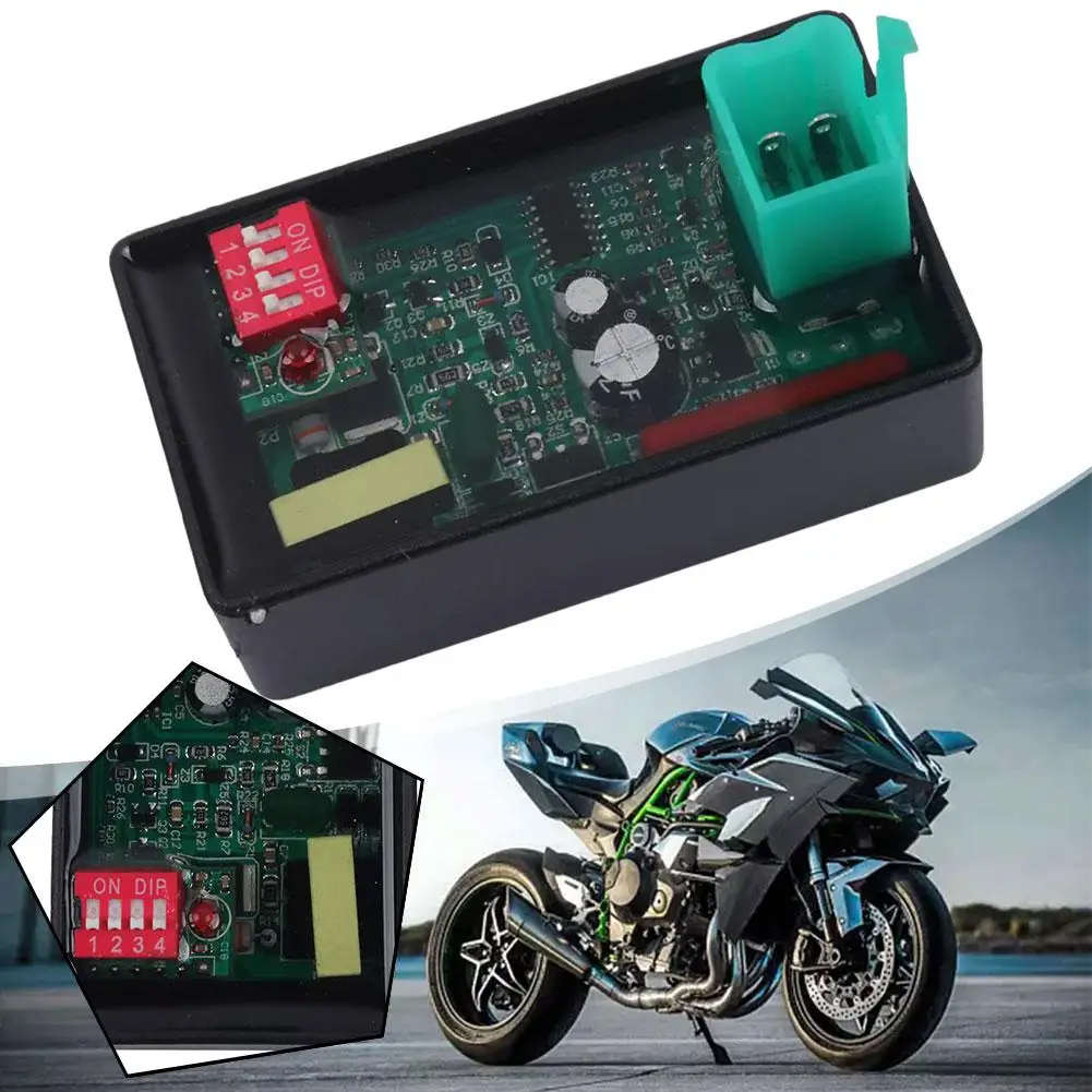 Программируемый Cdi для мотоцикла Lgnition 4 Pin Racing Box Dip переключатель Active Wave 110 Tc100 Atv 150