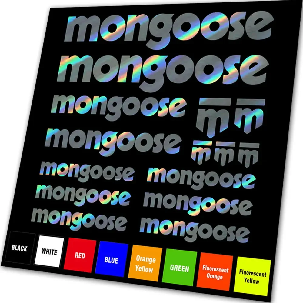 

Совместим с велосипедом MONGOOSE, велосипедной рамой, графическая наклейка, набор наклеек MTB BMX