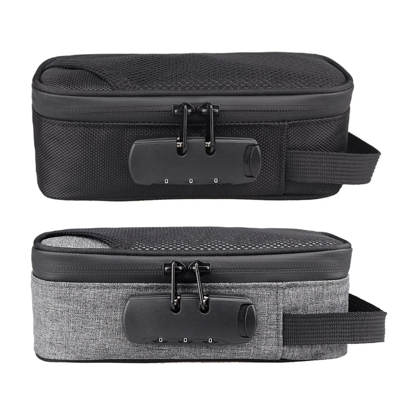 

Smell Proof Bag With Lock Odorless Stash Storage for CASE Accessories Set Contai