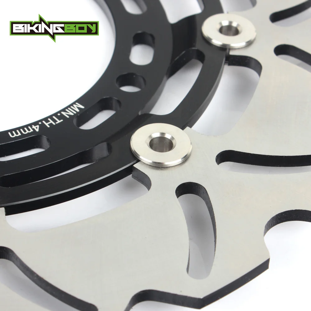 Фото Тормозные диски BIKINGBOY для Daytona 750 900 1000 1200, Speed Triple 900 94 95 96 97, Trophy 900 1200 98 99 00 01 №3