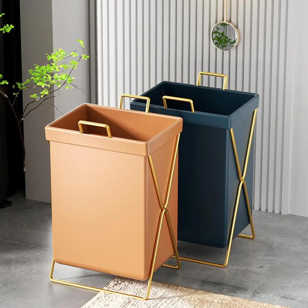 

With Storage Laundry Waterproof Basket Foldable Hamper Clothes Laundry Style Hamper Nordic Storage Dirty Moisture-proof Lid