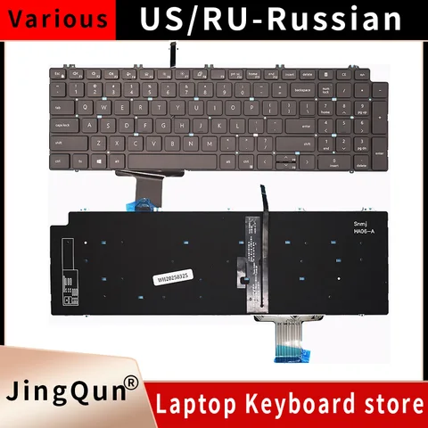 Клавиатура для ноутбука Dell Precision 7560 с русской подсветкой