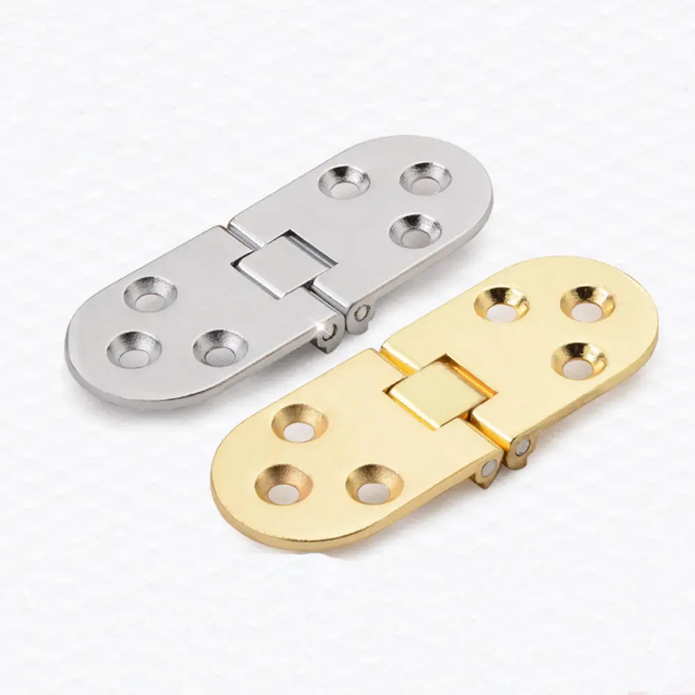 

1pc 80x30mm Flush Mounted Folding Flap Hinges Self-Supporting Table Cabinet Hinge Furniture Door Hardware Accessories