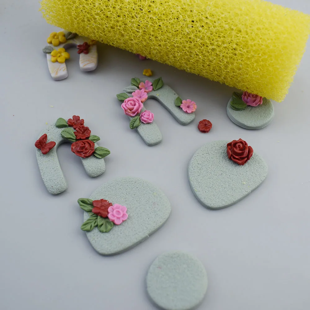 Глина с шероховатой поверхностью текстурные ролики дизайнерская полимерная