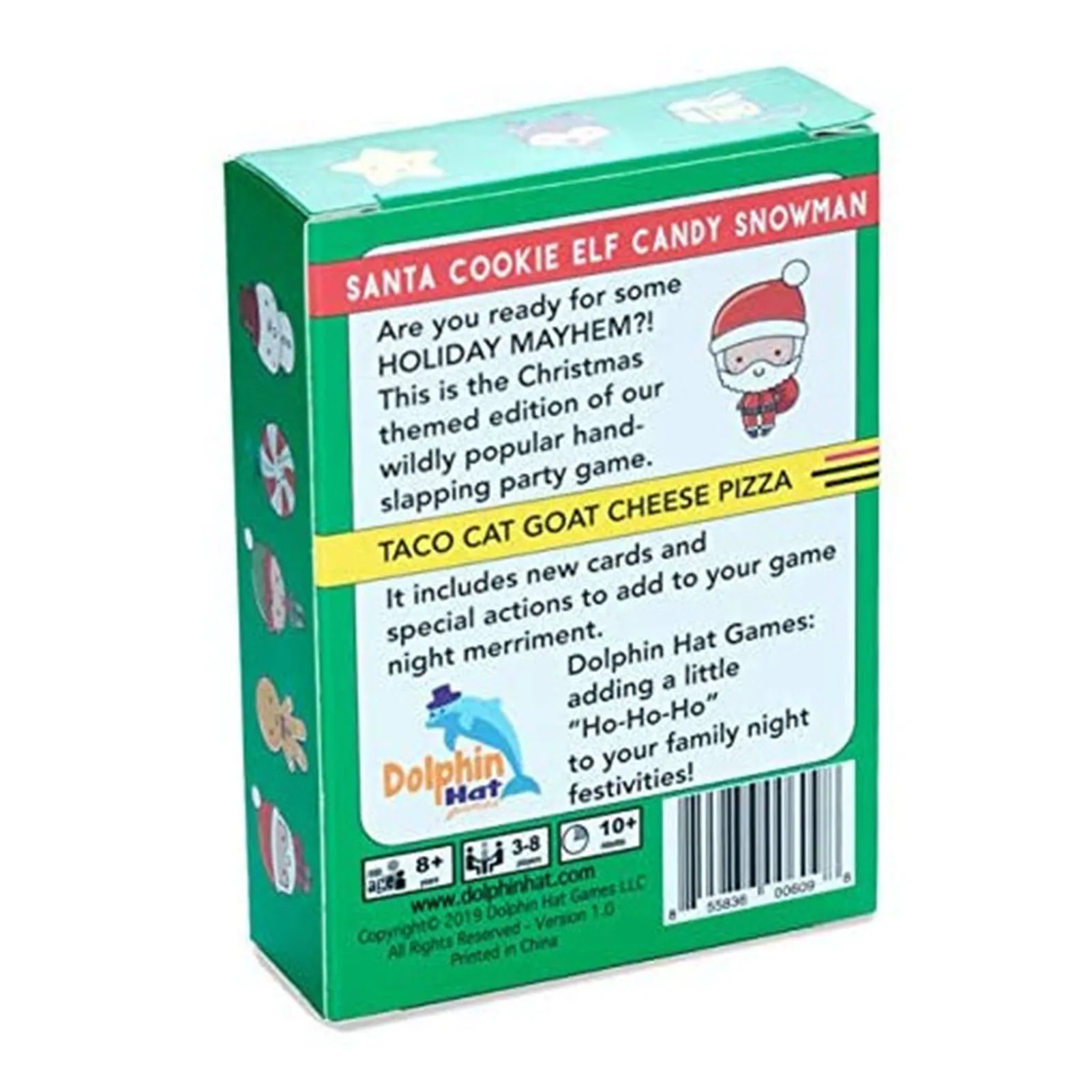 

Santa Cookie Elf Candy Cards Lightweight Portable Game Card Game Card Play With Friends And Family Get Started In Seconds Gift