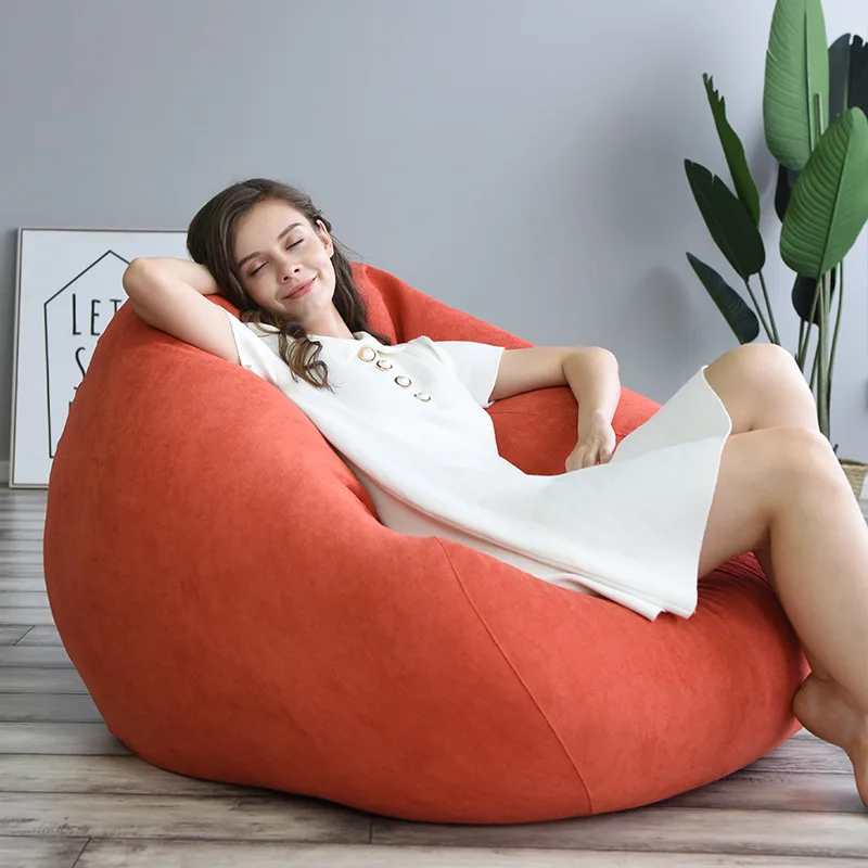 

Симпатичный мягкий диван-мешок Ins для отдыха на природе, мягкий мешок-мешок для одного пола, диван для гостиной, спальни, диван, товары для дома