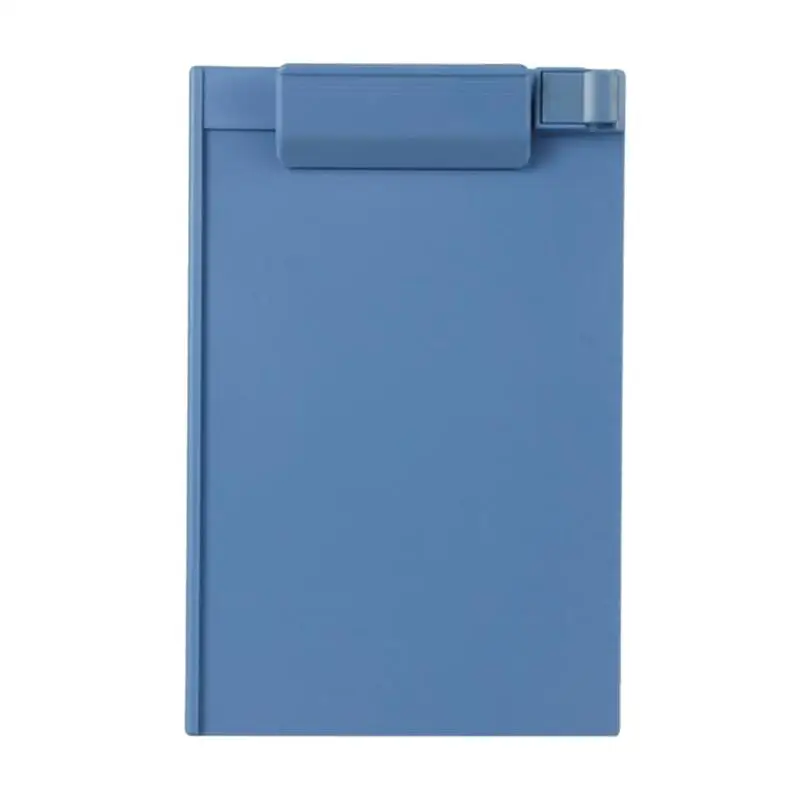 

Пластиковый Держатель Для Бумаги A5 с зажимом для профиля, папки для письма для школьных классов и офиса (Небесно-голубой)