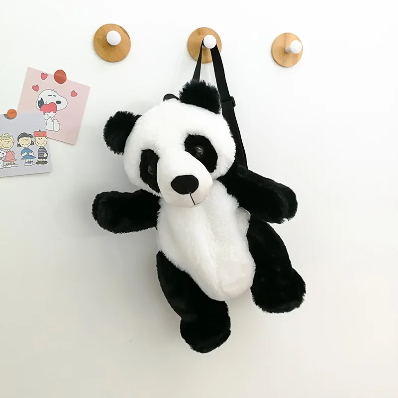 

Cute Panda Satchel Children's Bag 2023 Autumn New Backpack Toys High Quality Gifts For Boys Girls Friends Decorate Childrens