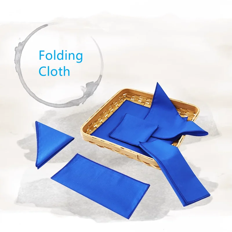 

Montessori Practical Life Materials Folding Cloth Activity Fine Motor Skill Exercise Early Childhood Education Game Fabric Set