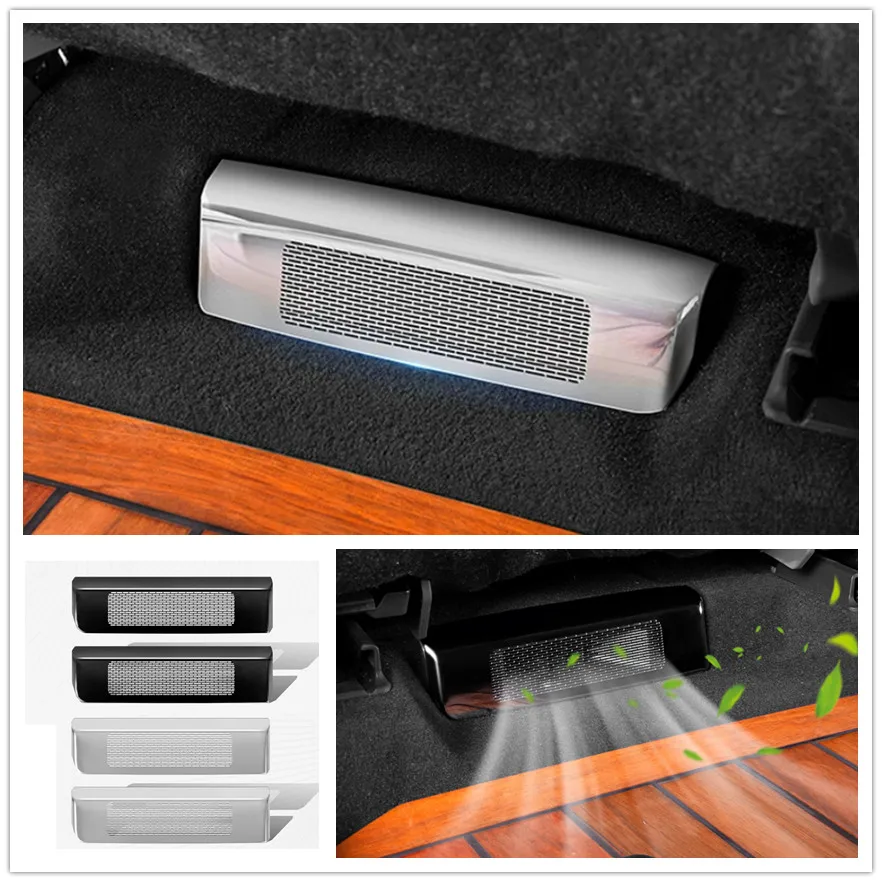 

For Toyota Sienna XL40 4th 2022 2021 Accessories Car Air Conditioning Outlet Dust Cover Interior Decoration Sticker Modification