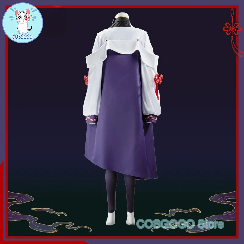 COSGOGO [по индивидуальному заказу] игра FGO 8th Anniversary Xu Fu косплей костюм Live2d наряды на