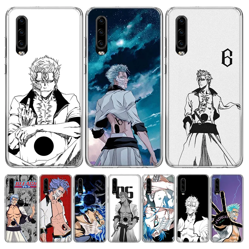 Отбеливающий чехол Grimmjow для телефона Huawei P30 Lite P40 P20 P10 Mate 10 20 Pro P Smart Z 2019 Y5 Y6 Y7 Y9S