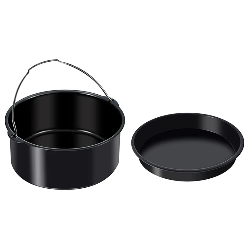 Аксессуары для воздушной фритюрницы сковорода пиццы и цилиндр выпечки торта